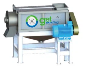 Филтрираща шайба за мека пластмаса в пластмасова линия за рециклиране